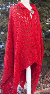 Queen Elizabeth Poncho