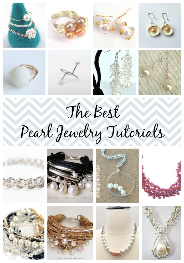 20 Simply Beautiful Pearl Jewelry Tutorials You Must See!